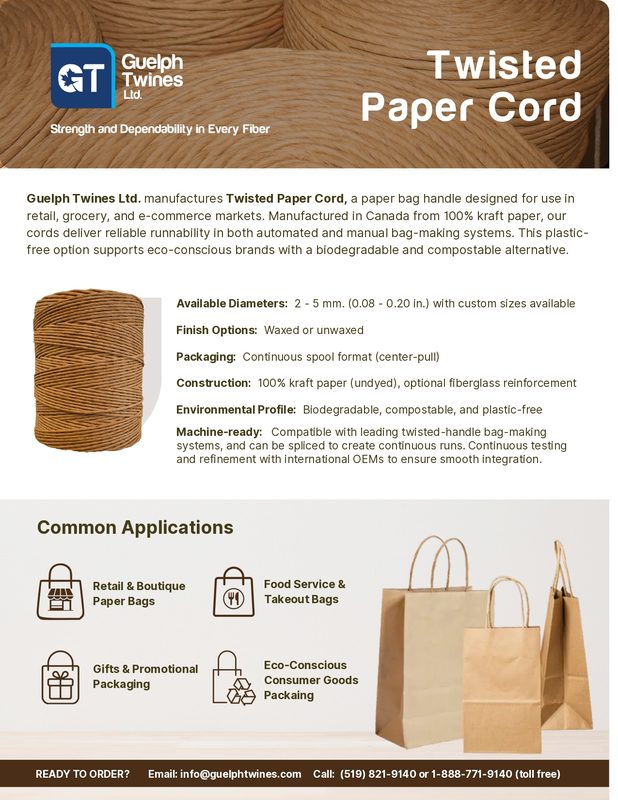 Twisted Paper Cord